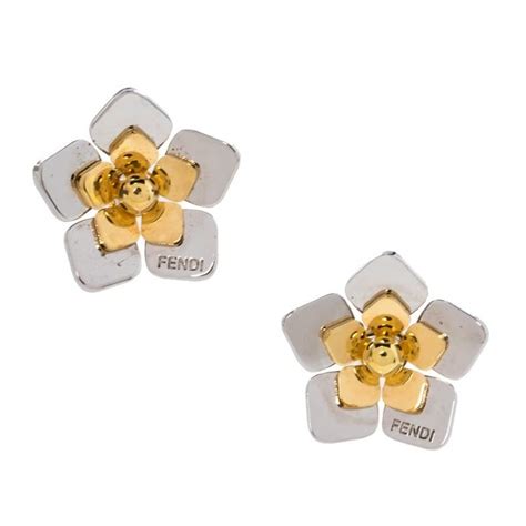 fendi blossom necklace|women's Fendi earrings.